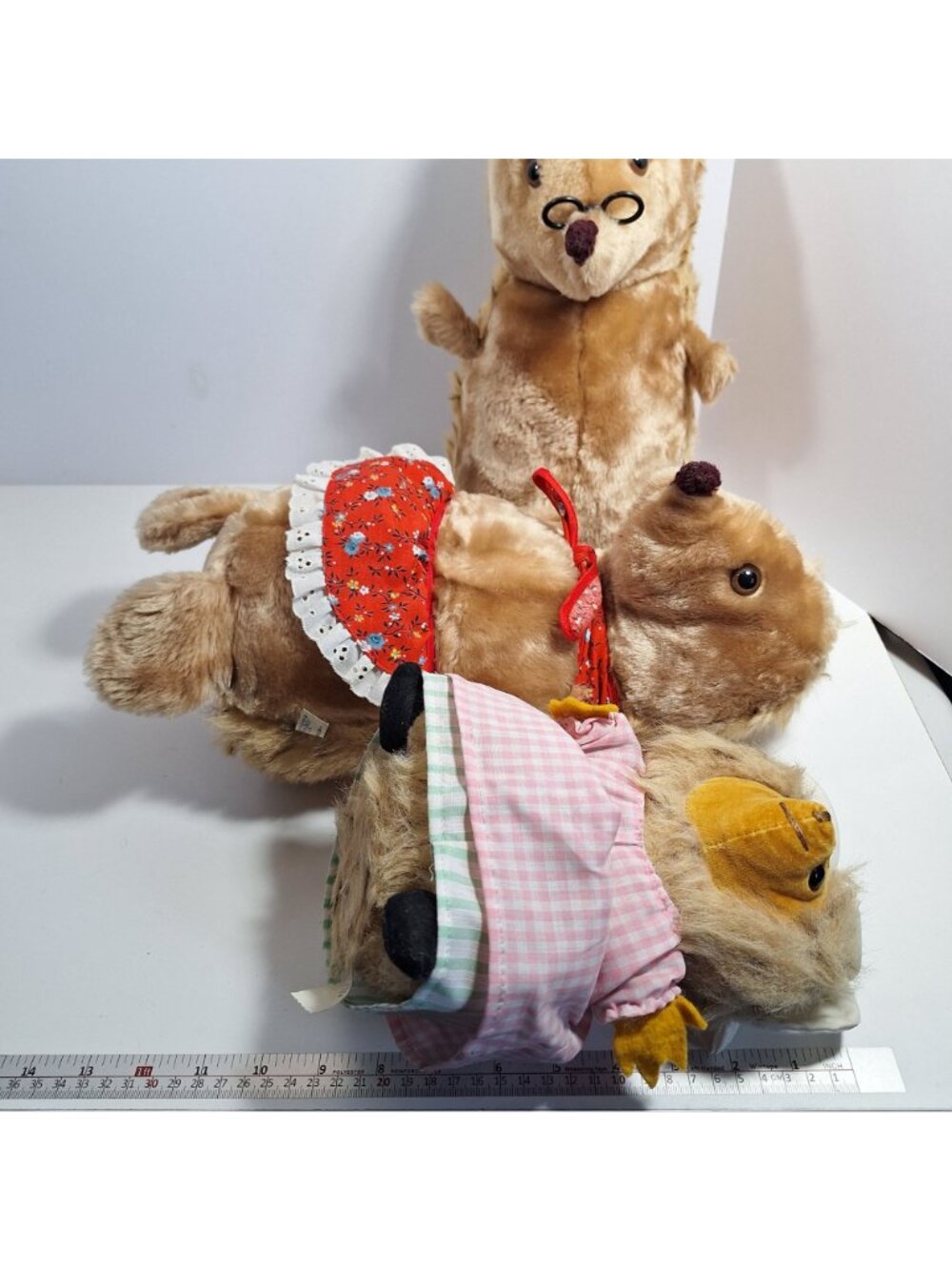 Beatrix Potter Hedgehog Eden Plush Hortense Horatio Tiggy Winkle 1980s Vintage - Picture 10 of 16